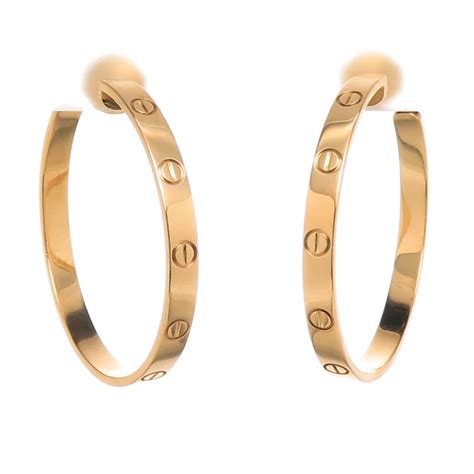 cartier ohrringe hoops